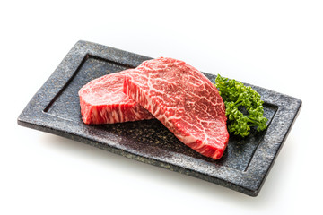 黒毛和牛モモステーキ　Japanese beef steak