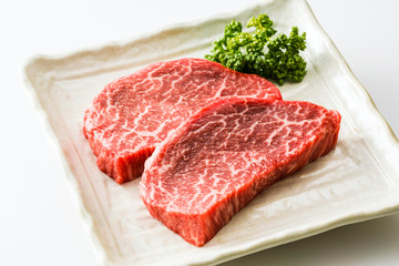 黒毛和牛モモステーキ　Japanese beef steak