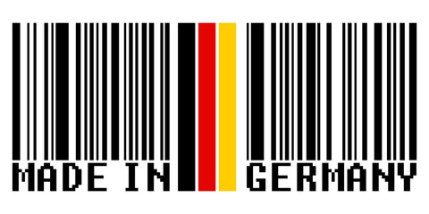 Made in germany bar-code