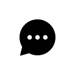 Fototapeta premium speech bubble icon vector