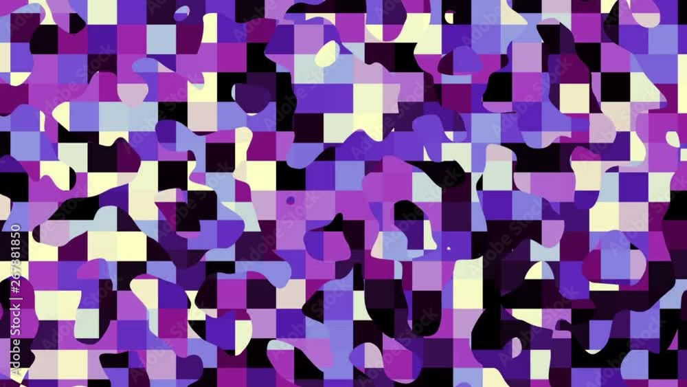 Poster moving and transforming abstract geometric footage. looping video.
