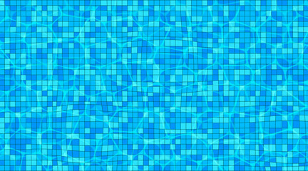 Top view of swimming pool background.Trendy Design Template for Summer.Vector illustration EPS10