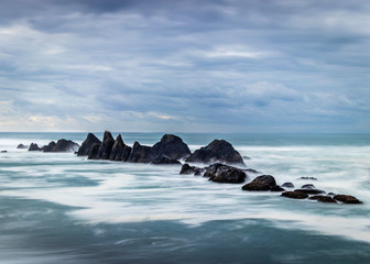 Fototapeta na wymiar Seal Rock on the Oregon Coast.