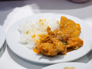 Breakfast of Asian style hotels for tourists