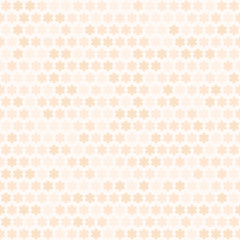 Fototapeta premium Peach flower pattern. Seamless vector background