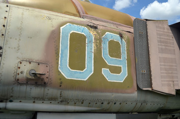 Ukrainian (former Soviet) military plane wreck