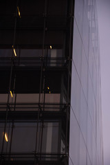 Modern architecture with contrast 