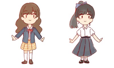 Thai&Japan school uniforms 