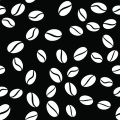 Coffee seamless vector pattern for Cup mug, restaurant or cafe menu design. 