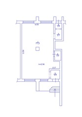 Floor plan 2d. Black&white floor plan. Floorplan. Blueprint.