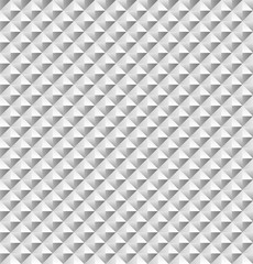 Volume realistic texture, gray 3d Diamond squares geometric pattern