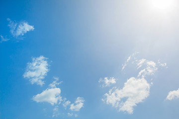 Background sky,Bright in Phuket Thailand