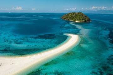 Amazing Bon Bon beach on Romblon island, Philippines