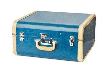 Vintage travel suitcase