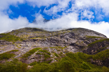 Fototapeta premium Rock near Trollstigen - Norway