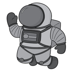vector of astronaut