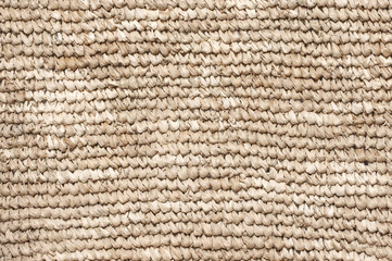 Woven natural straw texture