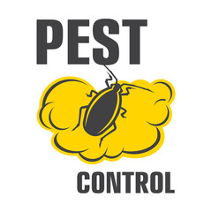 Vector logo for pest and insect control company