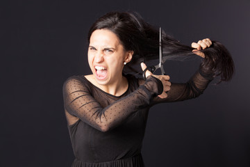 Locura en la peluquería