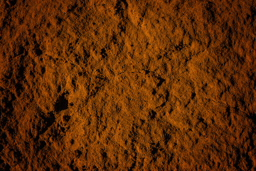  Dark rusty abstract background texture land. Blank for design, free space for text. 
