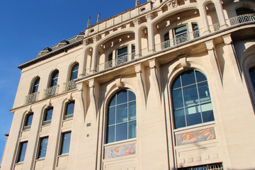 art nouveau building in Chartres (France)