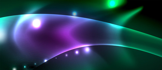 Glowing shiny light abstract background