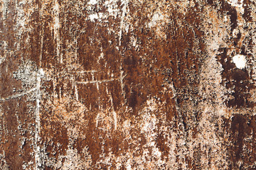 Rusty metal background. Old rust texture.