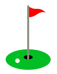 ゴルフのホール