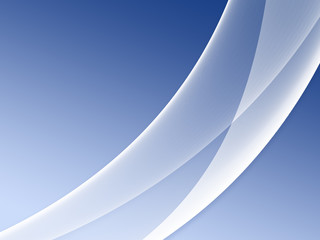 Elegant Abstract Blue Wave Background 