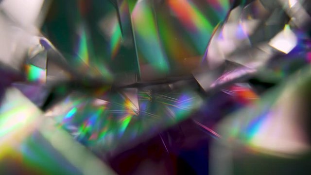 Close up Diamond Fractile Rainbow