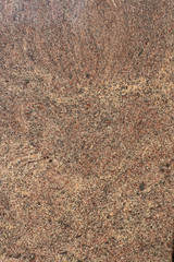 Natural stone brown granite with small red and light specks