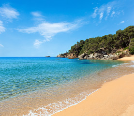 Mediterranean sea rocky coast, Spain