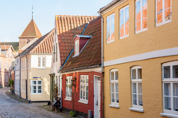 Fototapeta na wymiar Old house in Ribe - Denmark