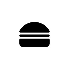 burger, hamburger  icon vector illustration