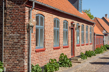 Ringkobing old beauty town in Denmark.