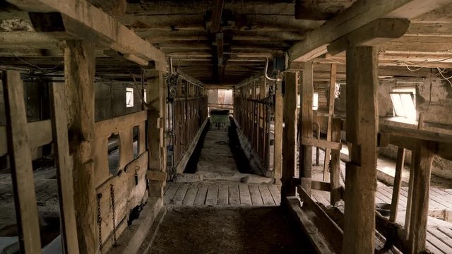 Creepy Abandoned Animal Pen