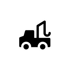 crane car icon vector illustration