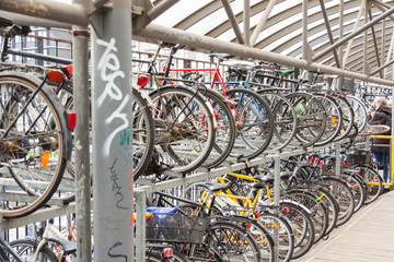 Bicycles parking