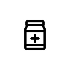 medicine, drug icon vector illustration