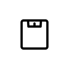 scale weight icon vector illustration