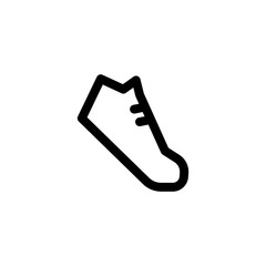 shoe, footwear icon vector illustration