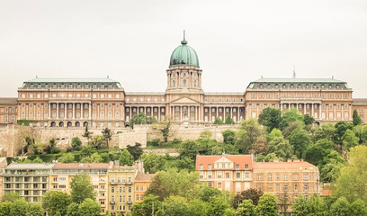 Obraz premium Buda Castle in Budapest, Hungary