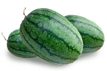 Watermelon on clean looking surface