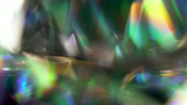 Diamond Fractile Rainbow Motion Background
