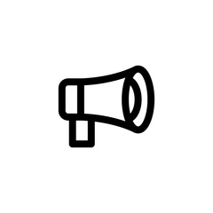 megaphone, loudspeaker icon vector illustration