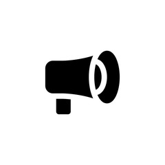 megaphone, loudspeaker icon vector illustration