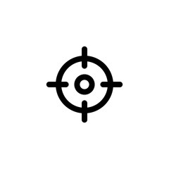Fototapeta premium target, aim icon vector illustration