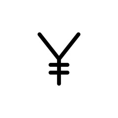 japan yen icon vector illustration