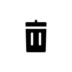 bin delete icon vector illustration