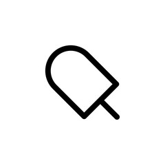 popsicle ice cream icon vector illustration